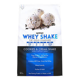 Протеїн Syntrax Whey Shake, 907 грам Печиво крем