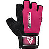 Рукавички для фітнесу RDX W1 Half Pink S, фото 3