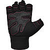 Рукавички для фітнесу RDX W1 Half Pink S, фото 4