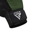 Рукавички для фітнесу RDX W1 Half Army Green Plus L, фото 4