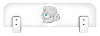 Бортик защитный для кровати Тедди (плюс) (под толщину боковой царги 22 мм) МАКСИ МЕБЕЛЬ Белая гладкая (12082)