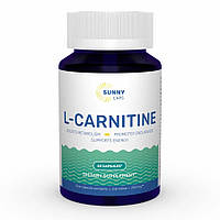 Жиросжигатель Sunny Caps L-Carnitine 250 mg, 60 капсул MS