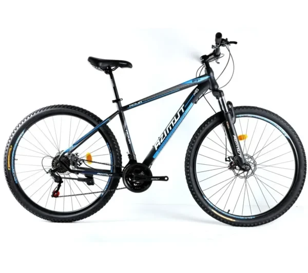Горный велосипед Azimut Aqua 26 Колеса, 17 Рама Спортивный велосипед Азимут черный Дисковые тормоза 2612 - фото 7 - id-p2201381072