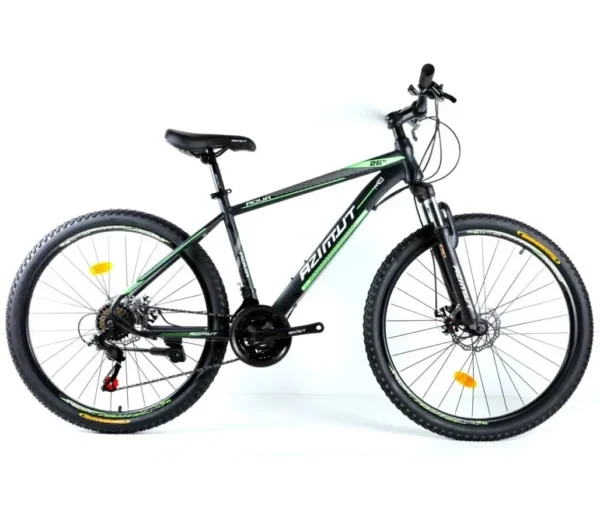 Горный велосипед Azimut Aqua 26 Колеса, 17 Рама Спортивный велосипед Азимут черный Дисковые тормоза 2612 - фото 8 - id-p2201381072