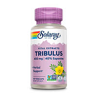 Натуральная добавка Solaray Tribulus Extract 450 mg, 60 вегакапсул MS