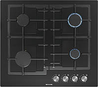 Siemens Варочная поверхность газовая EN6B6PO92R -60см/чугун/газ-контроль/черное стекло Покупай это Galopom
