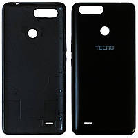 Задняя крышка Tecno Pop 2 Power B1P, Pop 2F B1F черная, Midnight Black