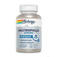 Пробиотики и пребиотики Solaray Multidophilus 12 20 Billion CFU, 100 вегакапсул MS
