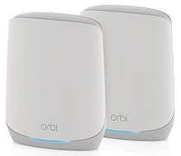 NETGEAR WiFi-система Orbi RBK762S AX5400, WiFi 6, MESH, 3xGE LAN, 1xGE WAN, бел. цв. (2шт.) Покупай это