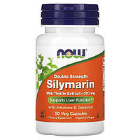 Натуральная добавка NOW Silymarin Milk Thistle 300 mg, 50 вегакапсул MS