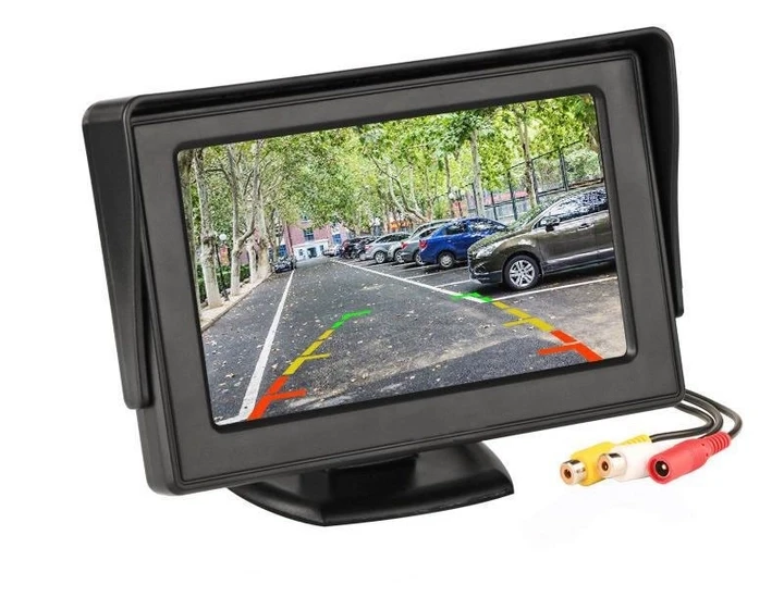 Монітор для камери заднього виду 4,3" автомобільний кольоровий дисплей автомобільний