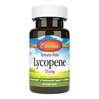 Натуральная добавка Carlson Labs Lycopene 15 mg, 60 капсул MS