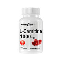 Жиросжигатель IronFlex L-Carnitine 1000, 90 таблеток MS