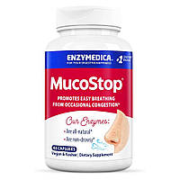 Натуральная добавка Enzymedica MucoStop, 48 капсул MS