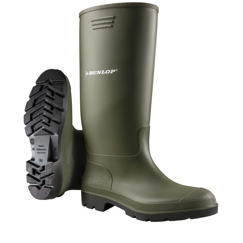 Чоботи Dunlop Pricemastor Green гумові універсальні (розмір 35)
