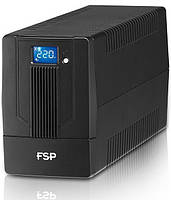 FSP ИБП iFP800, 800VA/480W, LCD, USB, 2xSchuko Покупай это Galopom