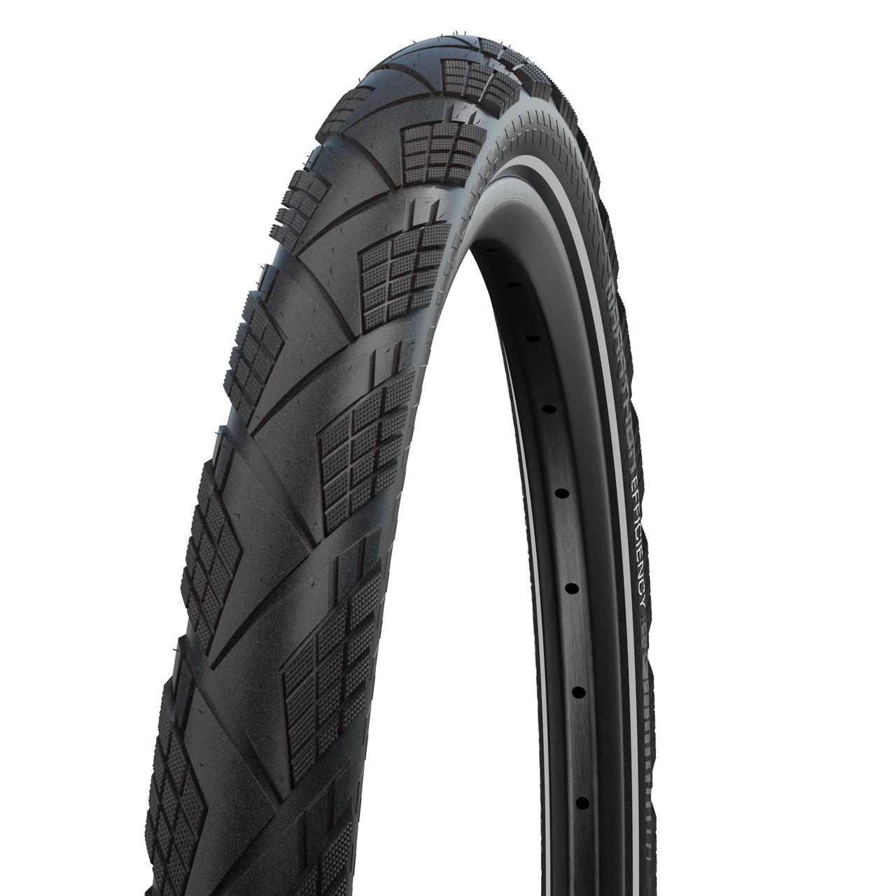 Покрышка 28x2.15 (55-622) Schwalbe MARATHON EFFICIENCY Evo, Super Race, V-Guard, F B/B-SK+RT HS617 ADDIX Race