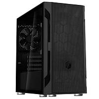 SilverStone Корпус FARA FAH1MB-G, без БП, 1xUSB3.0, 2xUSB2.0, 1x120mm Black fan, TG Side Panel, mATX, Black