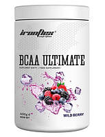 Аминокислоты IronFlex BCAA Ultimate Instant 400 грамм Вкус :wild berry