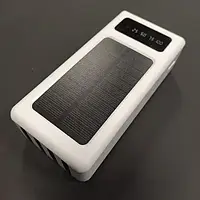 Внешний аккумулятор с солнечной панелью павербанк Power Bank 30000mAh Solar портативная зарядка павербанк spn