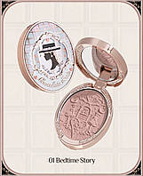 Румяна Flower Knows Chocolate Wonder-Shop Embossed Blush - 01 Bedtime Story