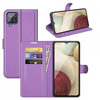 Чехол-книжка Litchie Wallet Samsung Galaxy A22 Violet DS, код: 8248391