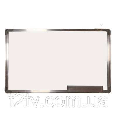 Офісна дошка H-Tone магнітно-маркерна 90х120 см, алюмінієва рамка (BOARD-HT-JJ41120-4), фото 1