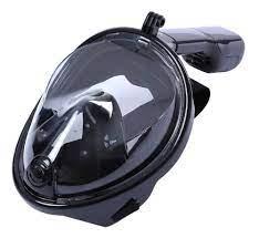 Хорошая маска для подводного плавания tribord easybreath, черная для дайвинга с клапаном профессиональная - фото 4 - id-p2201348784