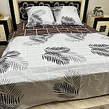 Якісна постільна білизна євро розміру "Бязь Gold"  Розмір 200*215, фото 2