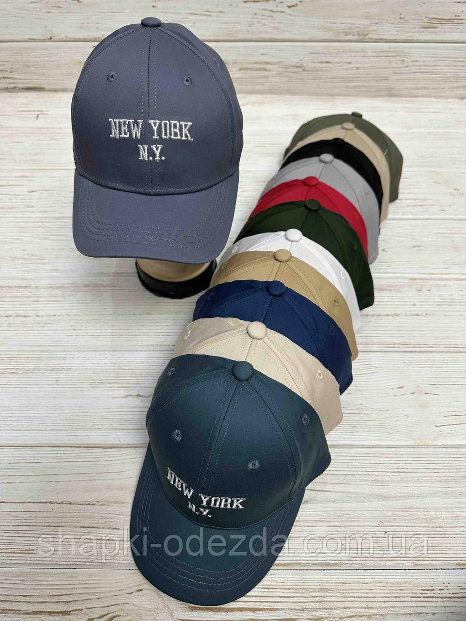 Підліткова ХБ кепка для хлопчиків та дівчаток ОПТОМ "New York"