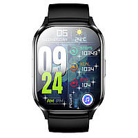Умные часы Smart Watch Borofone BD8 AMOLED Смарт часы со звонками через bluetooth Black GBB