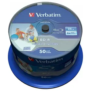 Диск Verbatim DataLife 25GB 6x 50pcs/spindle (43812)