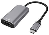 2E Адаптер USB-C > HDMI 2.1, 0.21м, серый Покупай это Galopom