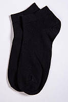 Женские короткие носки, черного цвета.