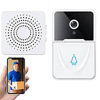 Беспроводной дверной звонок с видеокамерой, Tuya WiFi Video Doorbell Home WiFi / Умный дверной звонок