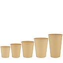 Паперовий стаканчик 270 мл BAMBOO 50 шт. 1000ящ, фото 2