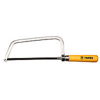 Topex Ножовка по металлу, 150мм, деревянная ручка Покупай это Galopom