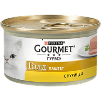 Gourmet Gold Паштет с курицей БЛОК - 24 шт x 85 гр