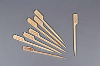Шпажка бамбуковая Гольф со степенью прожарки Medium 90 мм 100 шт/уп (100 уп/ящ)