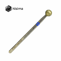 NISIMA Фреза алмазна куля синя діаметр 5 мм