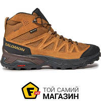 Трекинговые ботинки Salomon Ботинки X WARD LEATHER MID GTX L47181800 р.43 1/3 коричневый