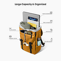 Вместительный рюкзак для ноутбука Tomtoc VintPack-TA1 22L 15.6 Inch/22L GBB