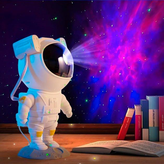 Нічник космонавт проектор лазерний проектор галактики нічник космонавт нічник-проектор зоряного неба