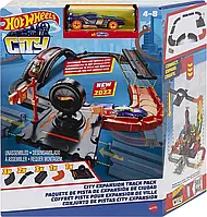 Игровой набор Hot Wheels Toy Car Track Set City хот виллс Транспортные пути для города