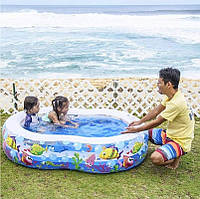 Детский бассейн для дома 175x109см SunClub JL10118 Садовый надувной бассейн GBB