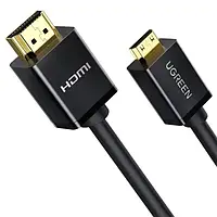 Відео-кабель Ugreen 11167 miniHDMI (тато) - HDMI (тато), 1.5 m Black