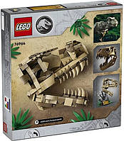 LEGO Конструктор Jurassic World Окаменелости динозавров: череп тиранозавра Покупай это Galopom