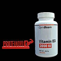 Витамин Д3 GymBeam Vitamin D3 2000IU 120caps витамины и минералы