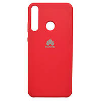 Чехол Silicone Case Huawei Y6p Red UN, код: 8111626