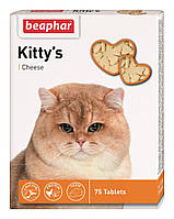 Beaphar Kitty's Cheese витамины с сыром - 75 таб